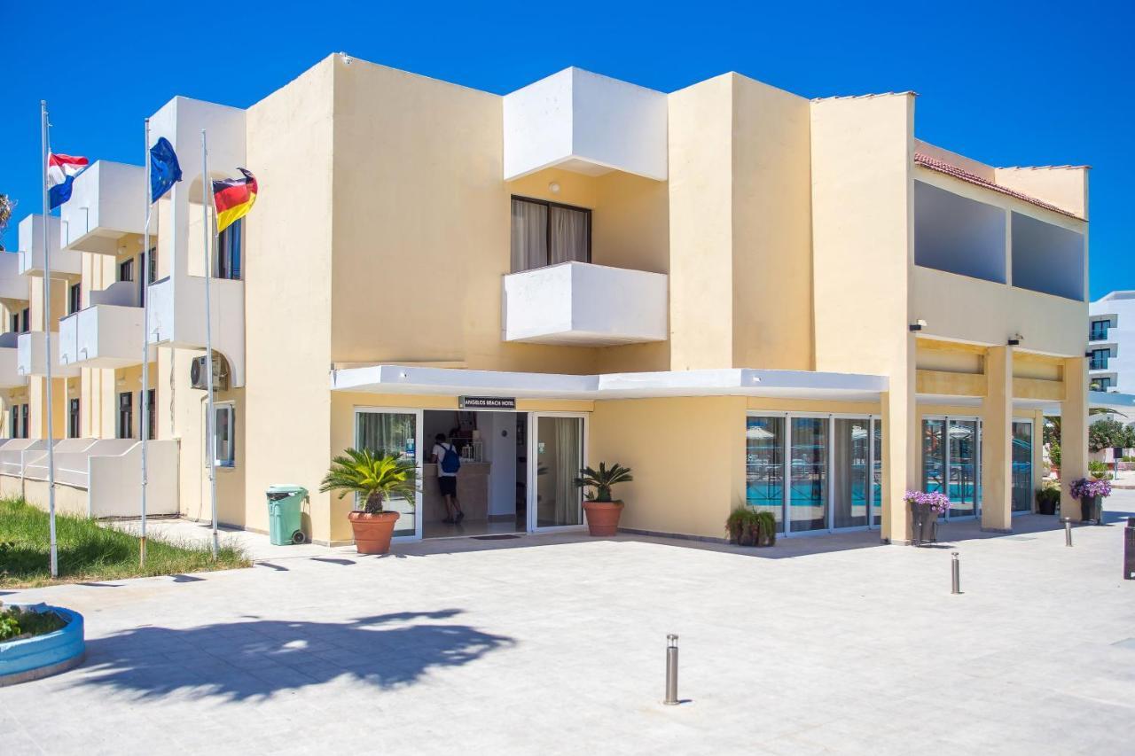 פליראקי Angelos Beach Hotel מראה חיצוני תמונה