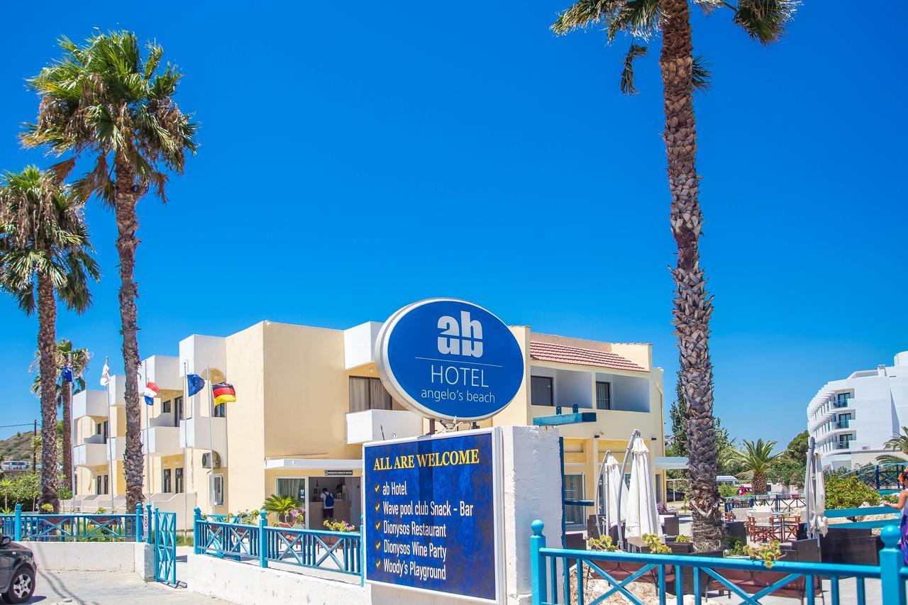 פליראקי Angelos Beach Hotel מראה חיצוני תמונה